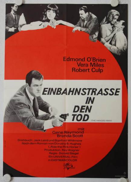 Einbahnstrasse in den Tod originales deutsches Filmplakat